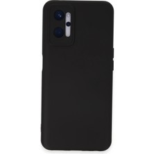 Newface Realme 9i 4g Kılıf Velura Kapak – Nano Silikon & Kadife Iç Yüzey - Siyah