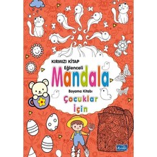 Ne Verelim Size Çocuklar Için Mandala Kırmızı