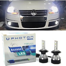 Photon Vw Jetta Mk5 LED Xenon Sis Farı Ampulü Hb4 Access Yeni Seri Beyaz 2005-2010