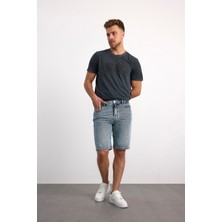 Vigoss Jeans 90333-70965 ERKEK DENİM REGULAR FİT MID RISE ŞORT 90333-70965