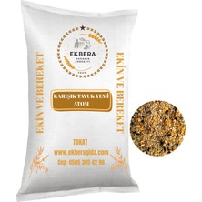 Ekbera Karışık Tavuk Yemi Atom - (Tavuk, Ördek, Kaz ve Tüm Kanatlılar Için) - 5 KG