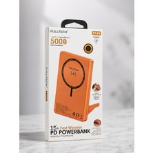 İkel Elektro Fulltech FP49 Magsafe 5000 Mah 15W Hızlı Şarjlı Powerbank