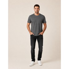 Vigoss Jeans Vigoss Erkek O Yaka Basıc T-Shırt 3124-03370