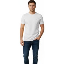 Vigoss Jeans VİGOSS ERKEK O YAKA BASIC T-SHIRT 3124-03370