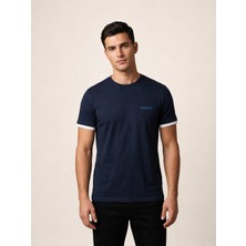 Vigoss Jeans VİGOSS BASKILI ERKEK T-SHIRT 62515-3370