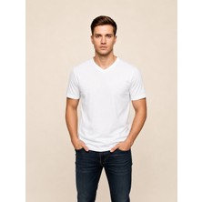 Vigoss Jeans Vigoss V Yaka Erkek T-Shırt 3125-03370