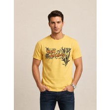 Vigoss Jeans VIGOSS BASKILI OVERSIZE ERKEK T-SHIRT 62536-30010
