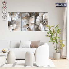 Akıllı Kağıt Statik Tutunma Özellikli Tablo - Poster Çiçek (Model- 57)