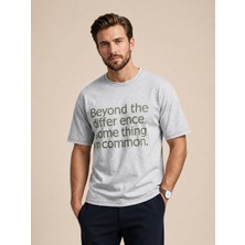 Vigoss Jeans Vıgoss Actıon Owersıze Baskılı Erkek T-Shırt 62662-03501