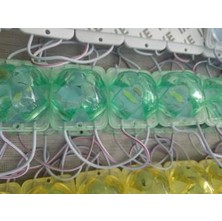 12V 2W Yeşil Tekli Yonca Modül Led[ 20 Adet]