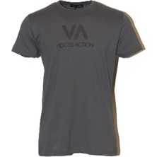 Vigoss Jeans Vıgoss  Actıon Baskılı Erkek T-Shırt 62454-30010