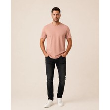 Vigoss Jeans Vigoss Erkek O Yaka Basıc T-Shırt 3124-03370