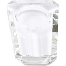 Premium Quality Şeffaf Kristal Tekli Puro Küllüğü - TR4577