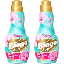 Bingo Soft Konsantre Yumuşatıcı Nem Kokusu Karşıtı 1200 ml Frezya 2 Li