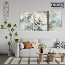 Akıllı Kağıt Statik Tutunma Özellikli Tablo - Poster Çiçek (Model- 39)