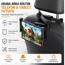 Coofbe Teleskopic Uzayabilen Araç Arka Koltuk Tablet Tutucu Araç Tablet Standı Araç Telefon Tutucu