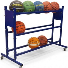 CEYSPORT 3 Katlı Basketbol Top Sepeti