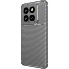 Newface Xiaomi Mi 14T Rovena Karbon Kılıf – Premium Sport Seri - Gri