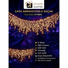 Aygün Elektrik CT-8504 Animasyonlu Saçak LED Günışığı - 140 Ledli