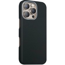 Joko Apple iPhone 16 Pro Max Raxon Kapak – Karbon Stil, Magsafe & Dayanıklı Yapı - Siyah 2