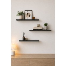 Sarmobi Harmony 3 Raflı Gizli Monte Uçan Raf 50*15 cm