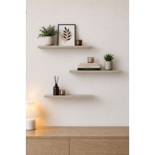 Sarmobi Nest 3 Raflı Gizli Monte Uçan Raf Y:2 G:50 D:15 / Koton Vizon