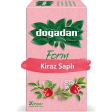 Doğadan Form Çay Kiraz Saplı 20'li 36 G (8'li Paket)