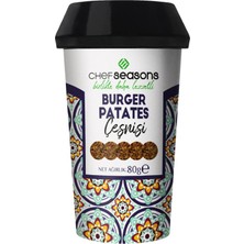 Chef Seasons Burger Patates Çeşnişi 80 G (8'li Paket)
