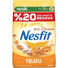 Nesfit Ballı Bademli Gevrek 480 G (8'li Paket)