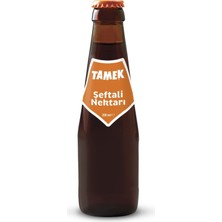 Tamek Şeftali Nektarı Kahverengi Şişe 200 ml (8'li Paket)