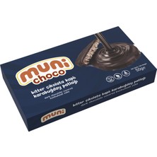 Muni Choco Şeker Ilavesiz Bitter Çikolata Kaplı Karabuğday Patlağı 50 G (8'li Paket)