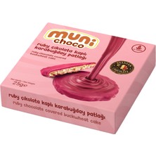 Muni Choco Ruby Çikolata Kaplı Karabuğday Patlağı 25 G (7'li Paket)