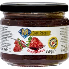 Migros Şeker Ilavesiz Çilek Reçeli 360 G (7'li Paket)