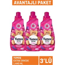 Yumoş Extra Orkide 3 x 1.440 ml (8'li Paket)