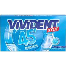Vivident 45 Dk Cüzdan Nane Aromalı Sakız 26 G (7'li Paket)