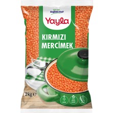 Yayla Kırmızı Mercimek 2 kg (7'li Paket)