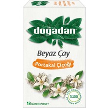 Doğadan Beyaz Çay Portakal Çiçeği 18'li 30.6 G (7'li Paket)
