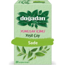 Doğadan Yeşil Çay Yumuşak Içimli  20'li 22 G (8'li Paket)