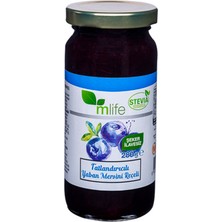 M Life Mlife Tatlandırıcılı Yaban Mersini Reçeli 280G (8'li Paket)