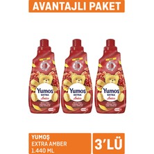 Yumoş Extra Amber 3 x 1440 ml (7'li Paket)