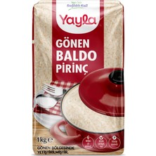 Yayla Baldo Pirinç 1 kg Gönen Bölgesi Mahsulü (6'li Paket)