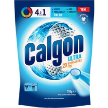Calgon Ultra Konsantre Çamaşır Makinesi Kireç Önleyici 750 G (6'li Paket)