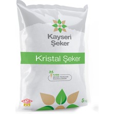Kristal Kayseri Şeker Toz Şeker 5 kg (5'li Paket)