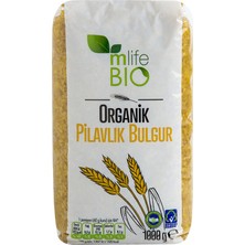 M Life Bio Organik Pilavlık Bulgur 1 kg (8'li Paket)