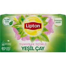 Lipton Yeşil Çay Yumuşak Içimli 20'li 20 G (8'li Paket)
