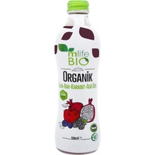 M Life Organik Acai - Karadut - Nar - Elma Suyu 330 ml (8'li Paket)