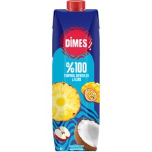 Dimes %100 Tropik Meyveler 1 L (7'li Paket)
