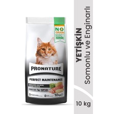 Pronature Tahılsız Yetişkin Kuru Kedi Maması (Perfect Maintenance) - Somonlu ve Enginarlı – 10KG