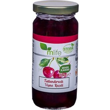 M Life Tatlandırıcılı Vişne Reçeli 280 G (8'li Paket)