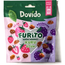 Dovido Multi Furito Çilek&böğürtlen Aromalı Üzüm 112 G (8'li Paket)